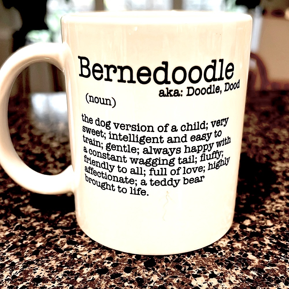 Bernedoodle coffee mug
